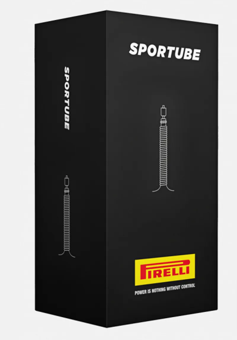 Pirelli Sport Road Inner Tube in Black 700x23-30mm Presta Valve 