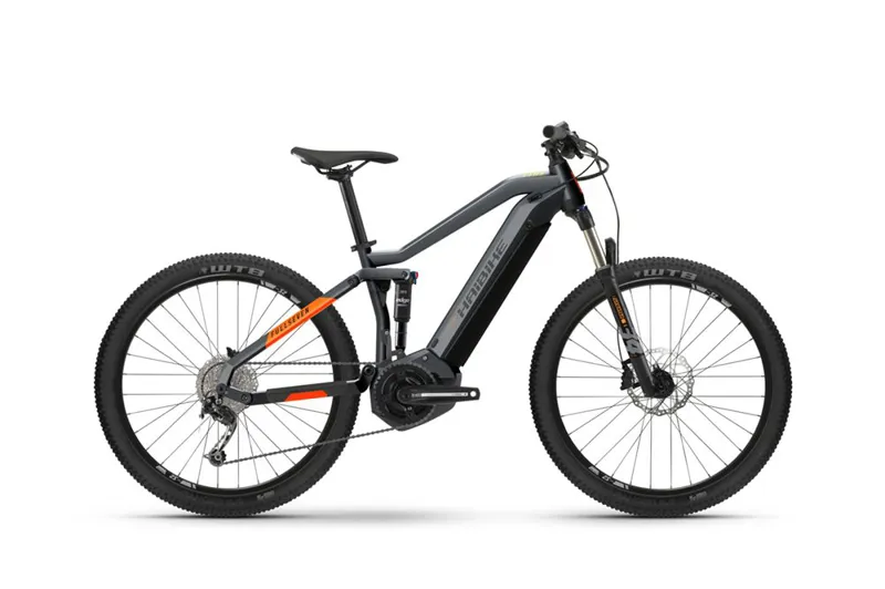2021 Haibike Fullseven 4 i500wh Grey Orange