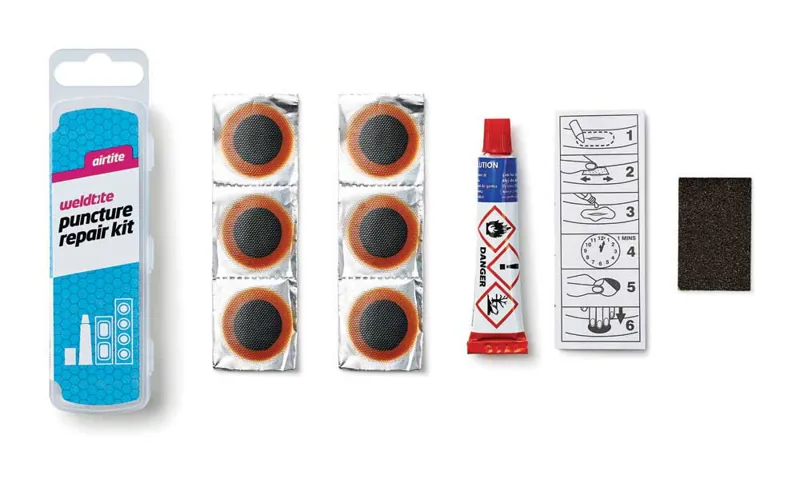 Raleigh Puncture Kit Repair Feather Edge Patches x6 inner tube repair kit