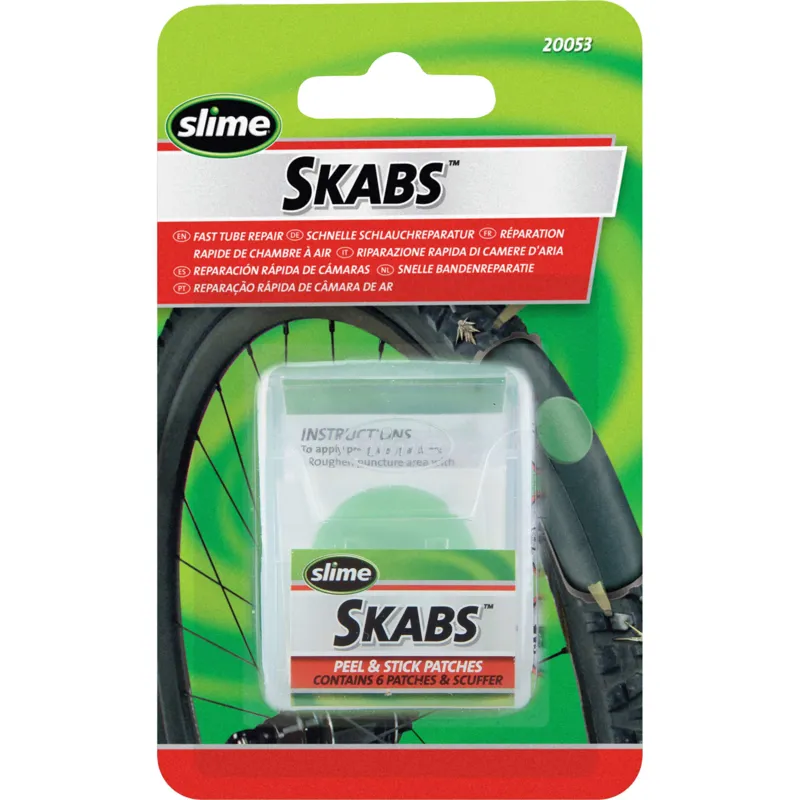 Slime Patches Scabs Self Adhesive Green 6 patches