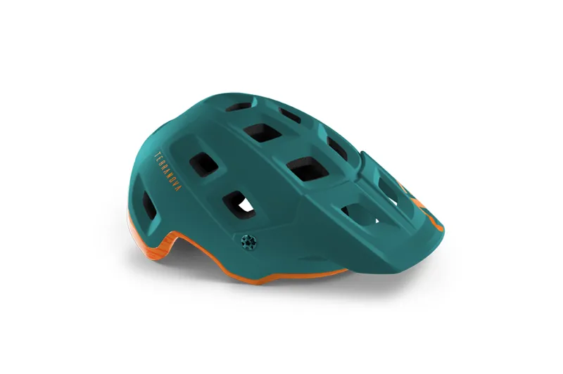 Met Terranova MTB Trail Helmet Alpine Green Orange