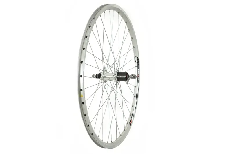 Raleigh Rear Wheel 26 Alloy Quick Release 8spd Casette Silver 26inch