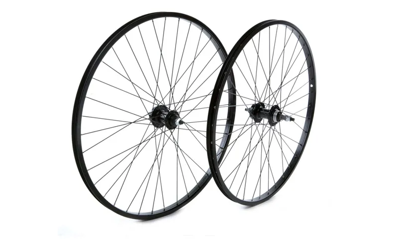 Tru-Build Wheels 26 Inch Rear Wheel Mtb Screw On Nut Black 26inch-1