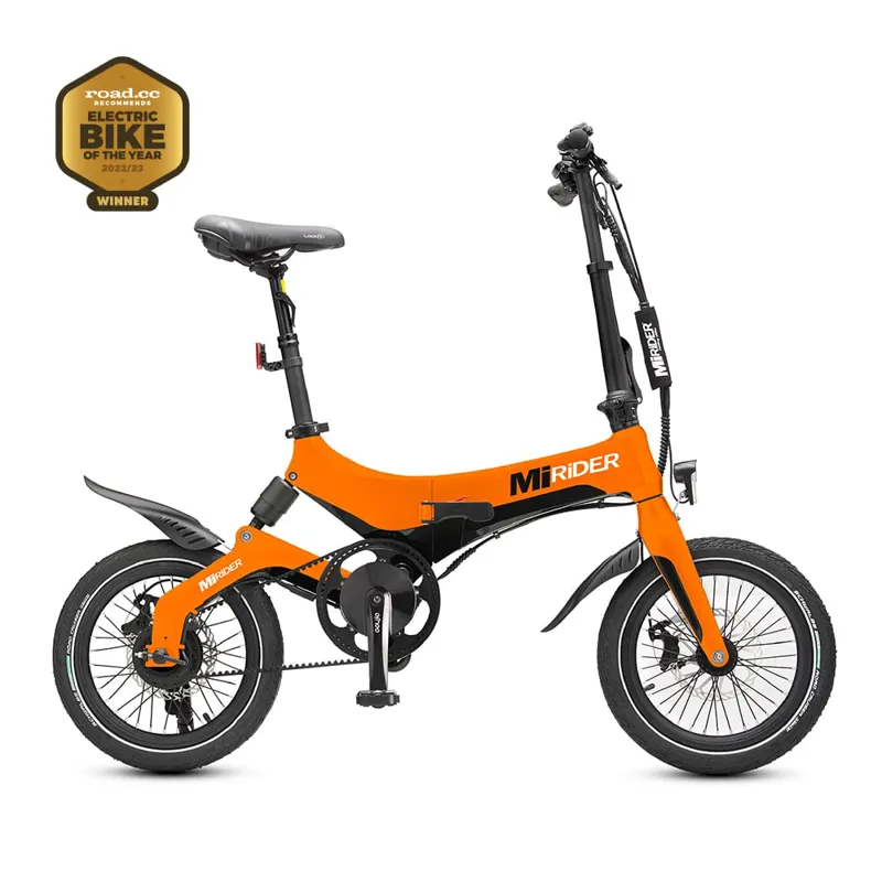 MiRider GB3 Orange Folding Electric Bike