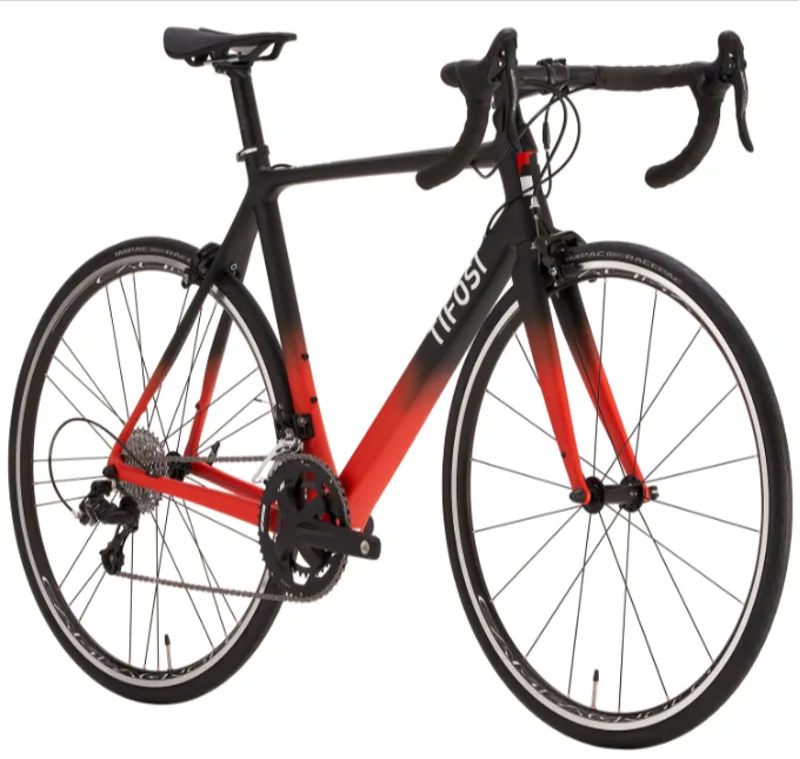 Tifosi Scalare Caliper Centaur Bike in Black and Red