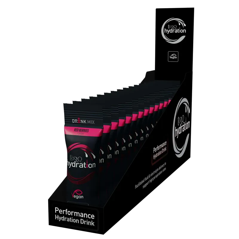 Torq Hydration 15 Sachet Pack: RED BERRIES Energy Gels