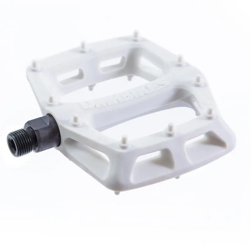 DMR V6 Cro-Mo Axle Plastic Pedal in White