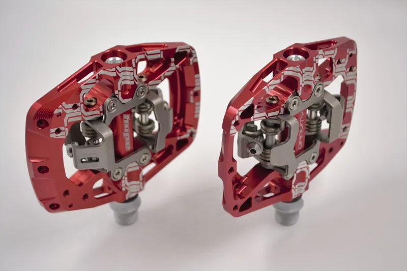 Hope Union Pedals - Pair - Red