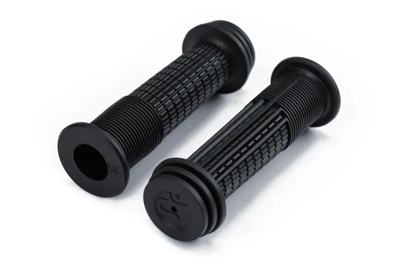 Acid Grips Kids 22.2mm w/ Bumper in Black-1