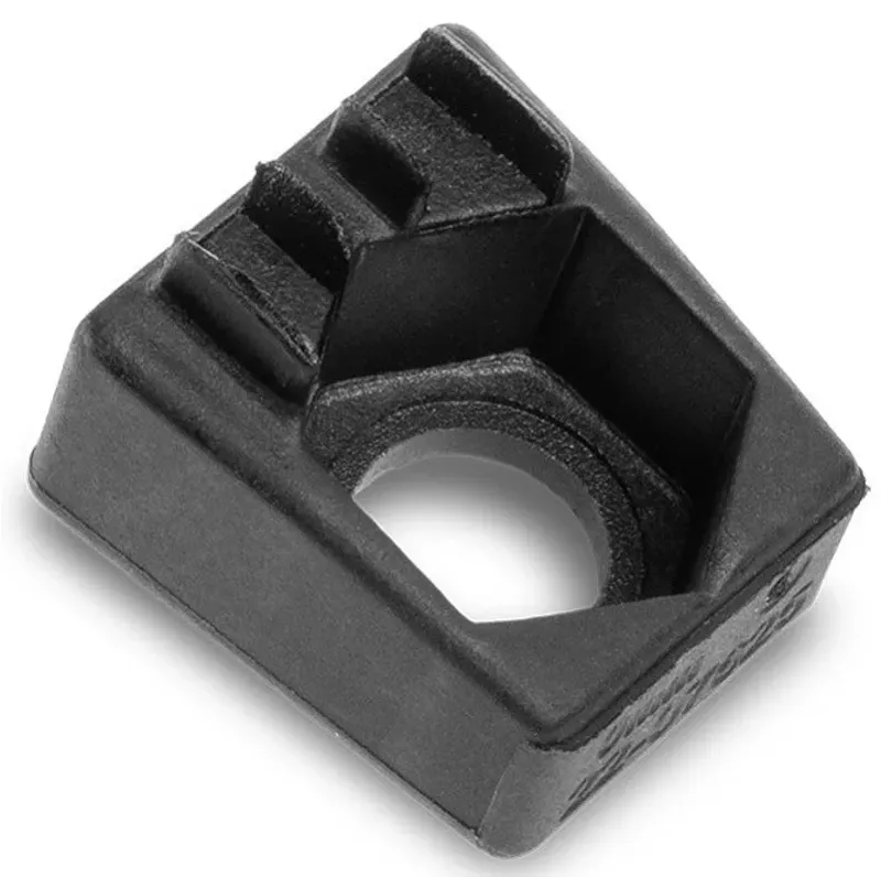 Acid Mudguard Seatstay Bridge Spacer 0mm in Black