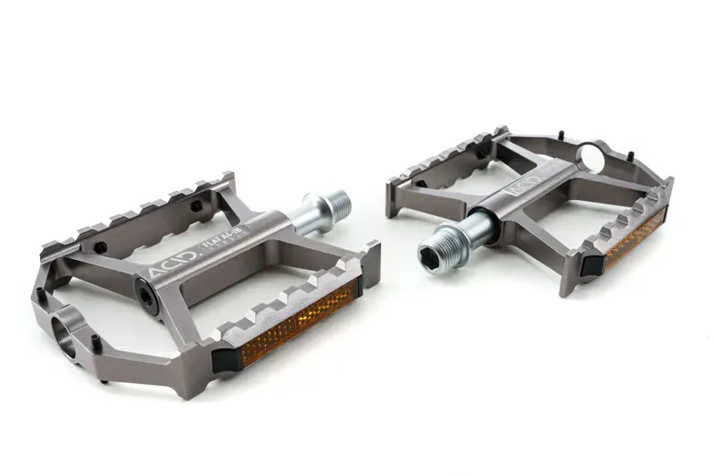 Acid Pedals Flat A4-IB Hybrid in Grey-1