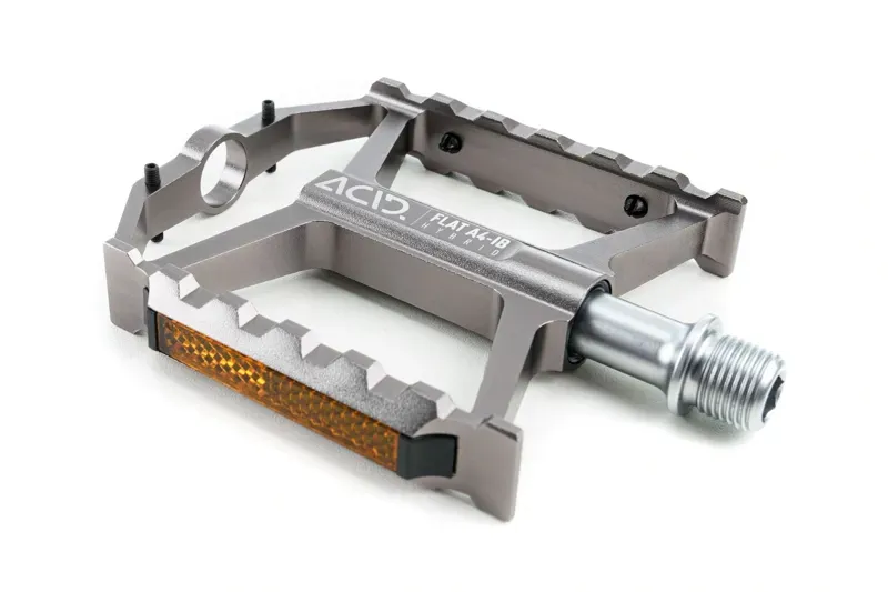 Acid Pedals Flat A4-IB Hybrid in Grey-2