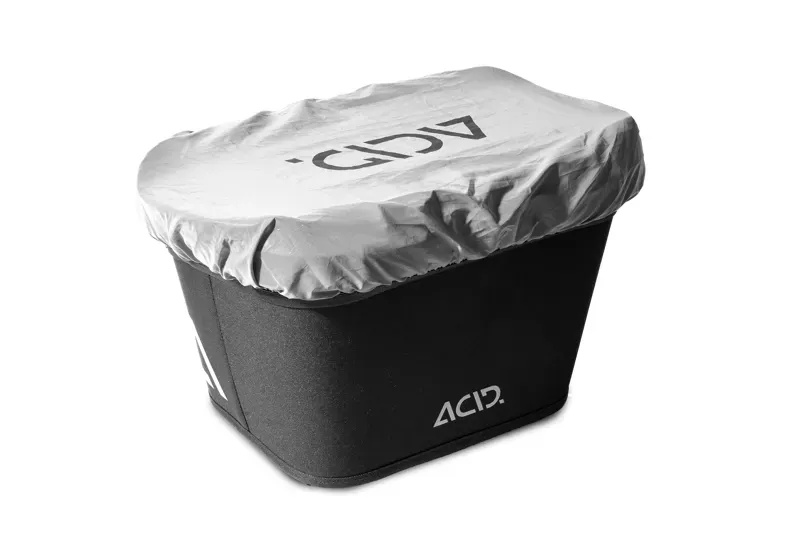 Acid Rain Cover for Handlebar Basket City 15 Filink in Grey