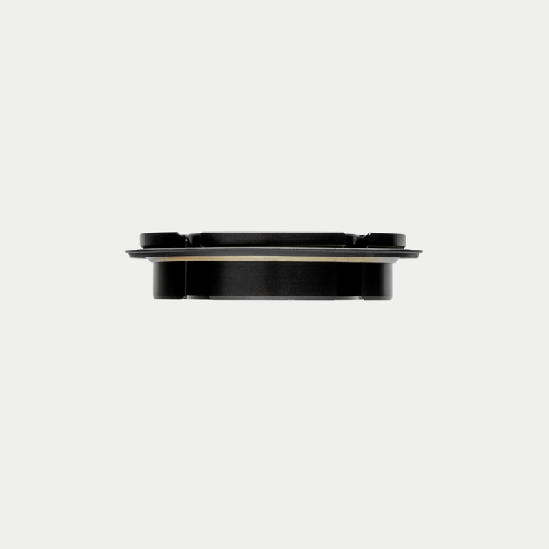Acros Compression Ring ICR Alloy + IPS for Integrated Cable in Black-1