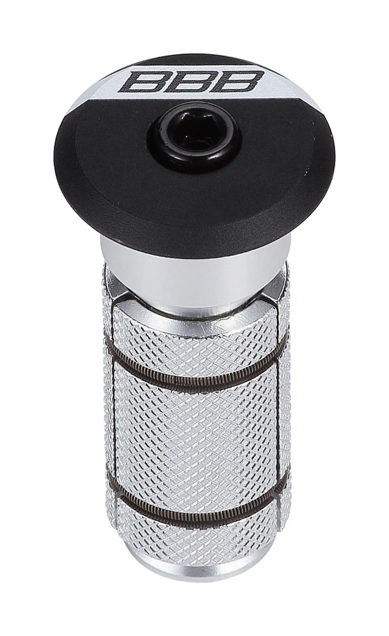 BBB PowerHead 1.1/8in Aluminium Headset Compressor in Black