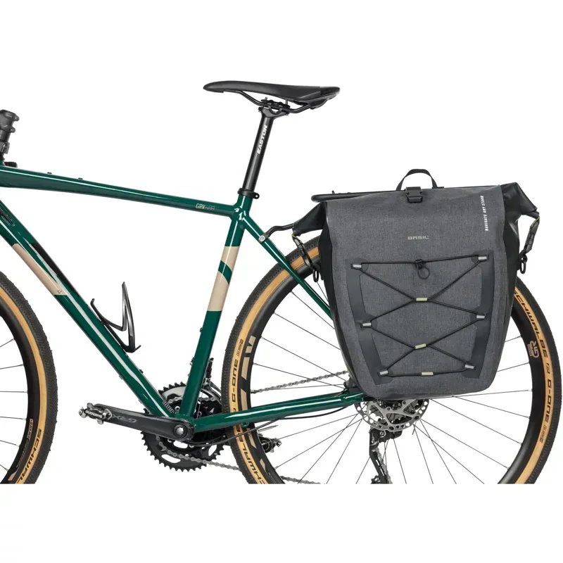 Basil Navigator Storm L Single Pannier Black 25-31 litres-4