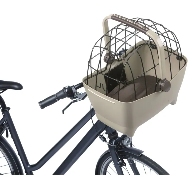Basil Buddy Dog Bicycle Basket KF 32L Brown 32 litres-4