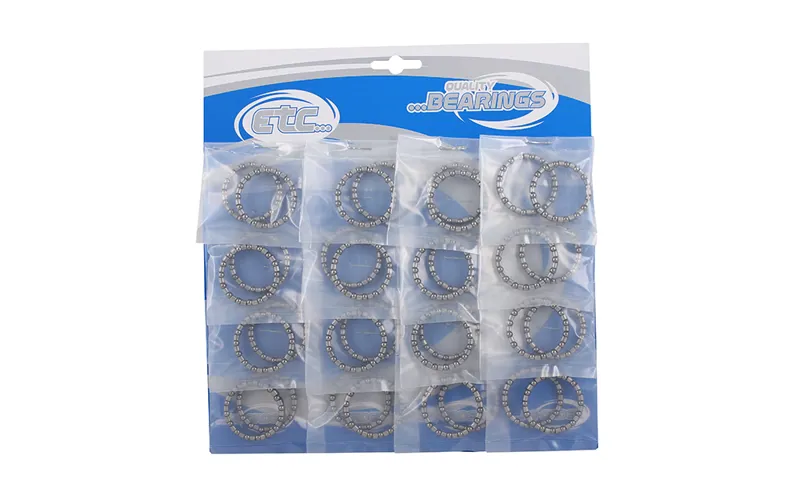 ETC Front Axle Bearing Race Silver 3/16