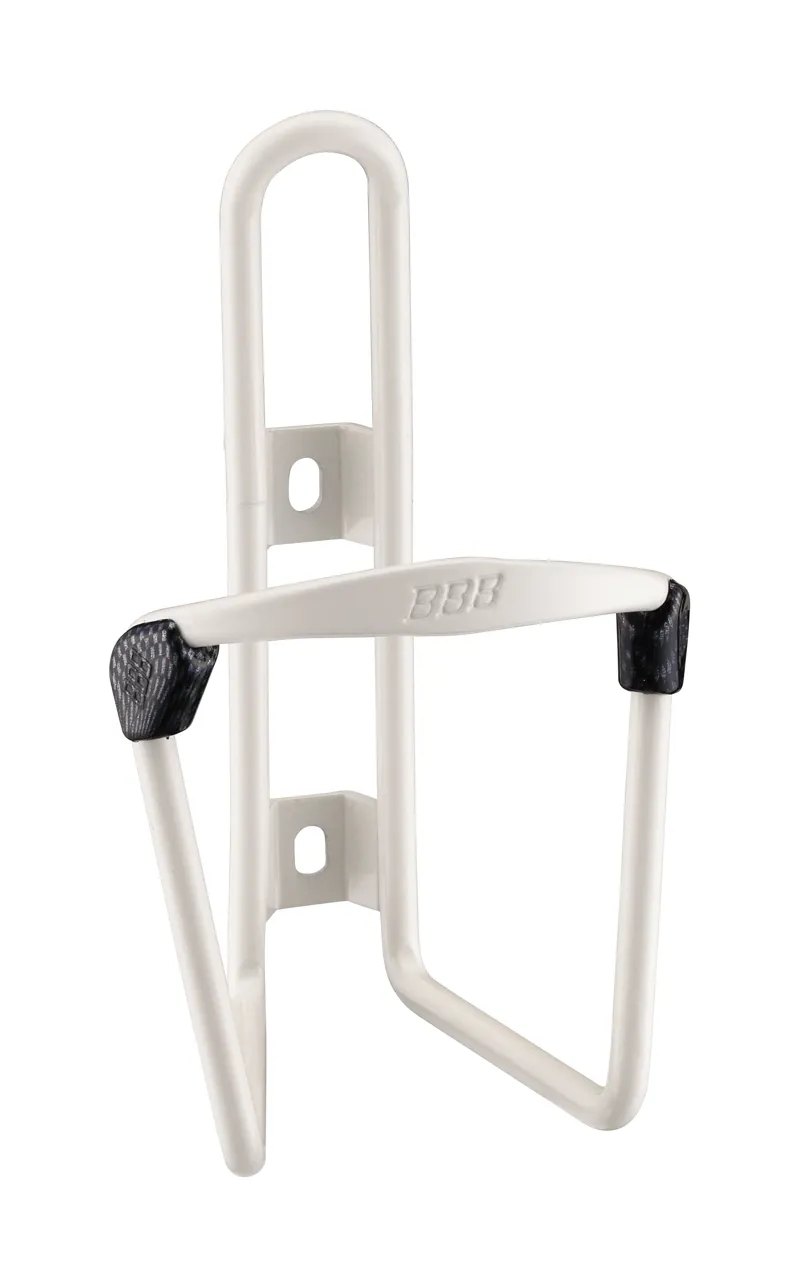 BBB FuelTank Water Bottle Cage in White