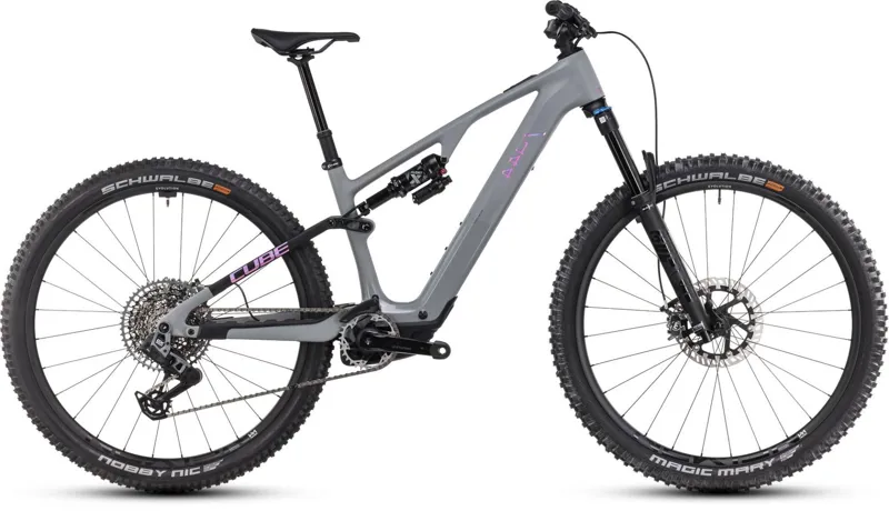 Cube Ams Hybrid one44 c:68x Tm 400x Grey 2024 swampgrey/purplereflex