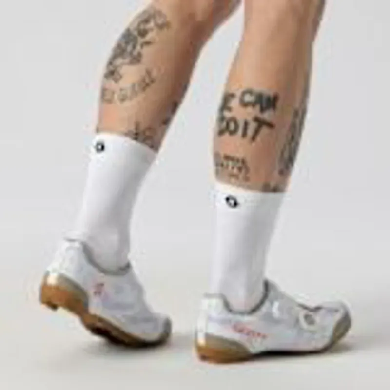 Scott Gravel RC Shoes in White/Beige-7