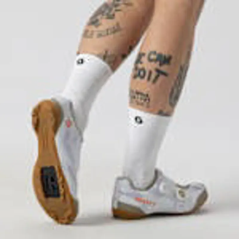 Scott Gravel RC Shoes in White/Beige-9