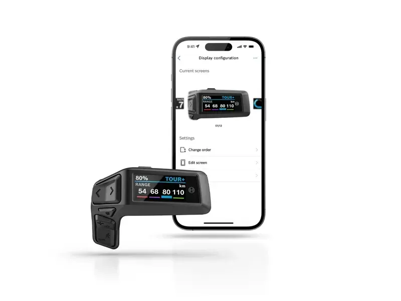 Bosch Purion 200 Smart System Computer Display in Black-11