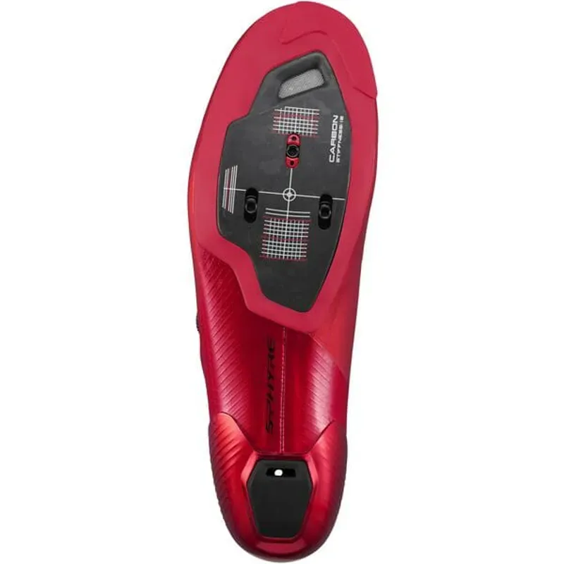 Shimano S-PHYRE RC9 SPD Road Shoe - Red-2
