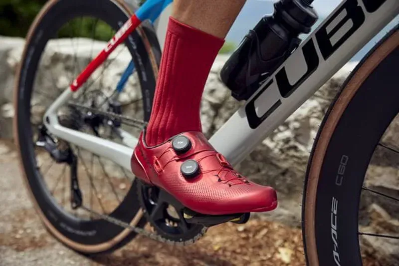 Shimano S-PHYRE RC9 SPD Road Shoe - Red-4