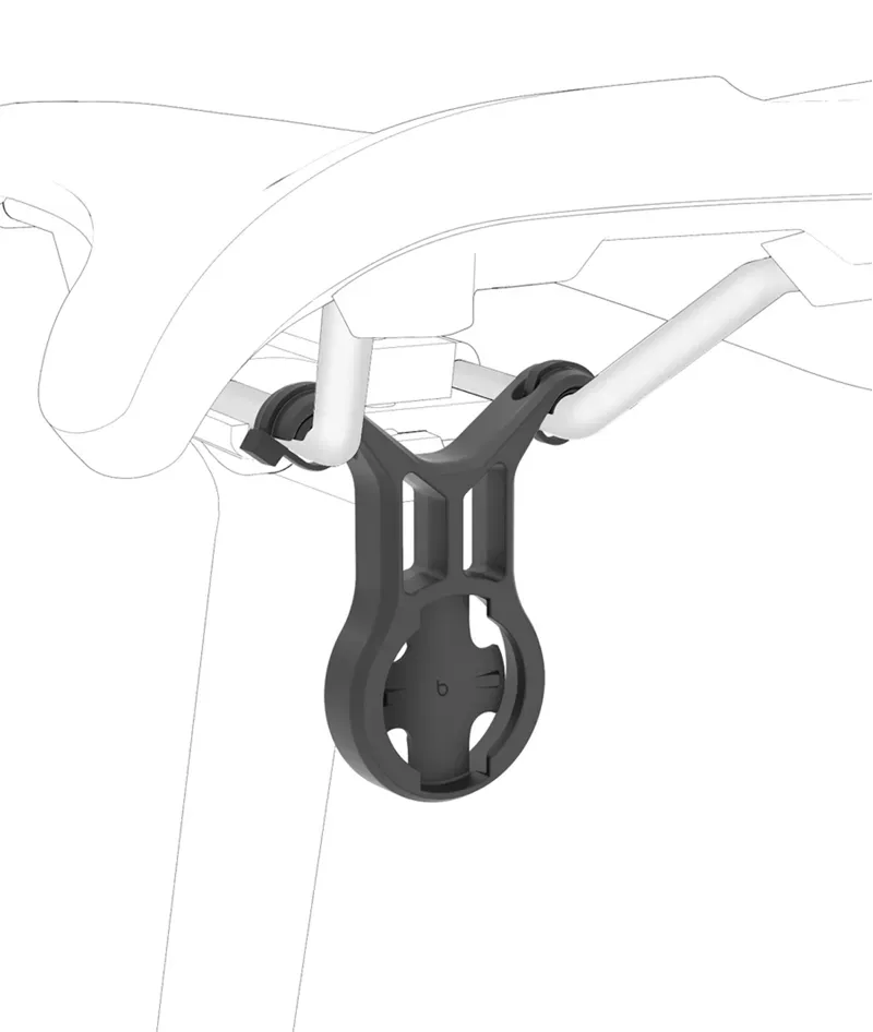 Bryton Gardia R300L Saddle Rail Mount in Black-2