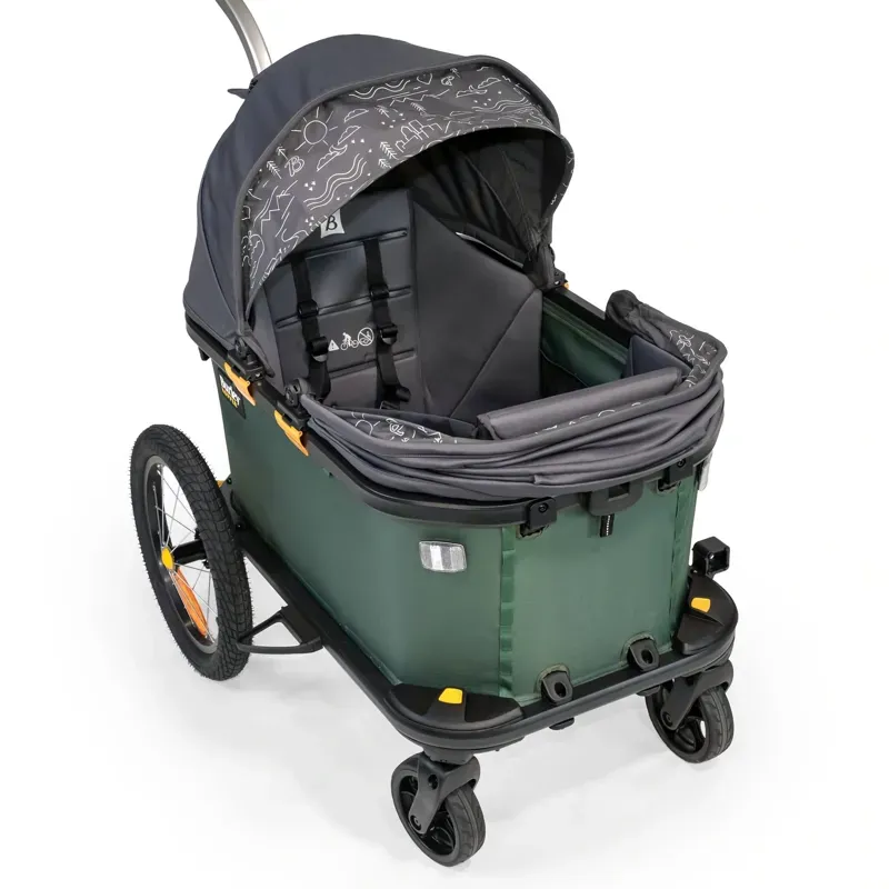 Burley Hopper Seat Insert and Sunshade Kit-3