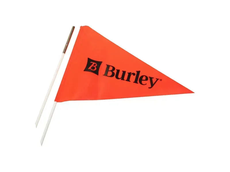 Burley 2PC 6ft Flag Kit in Orange