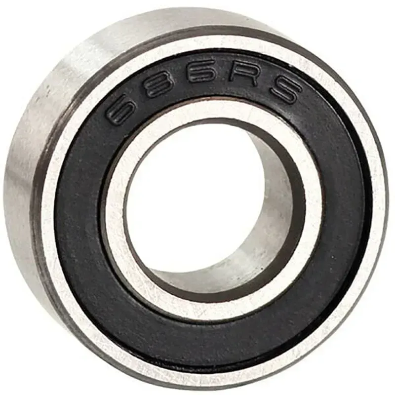 M Part 686 2RS 6x13x5 Cartridge Bearing in Silver-1