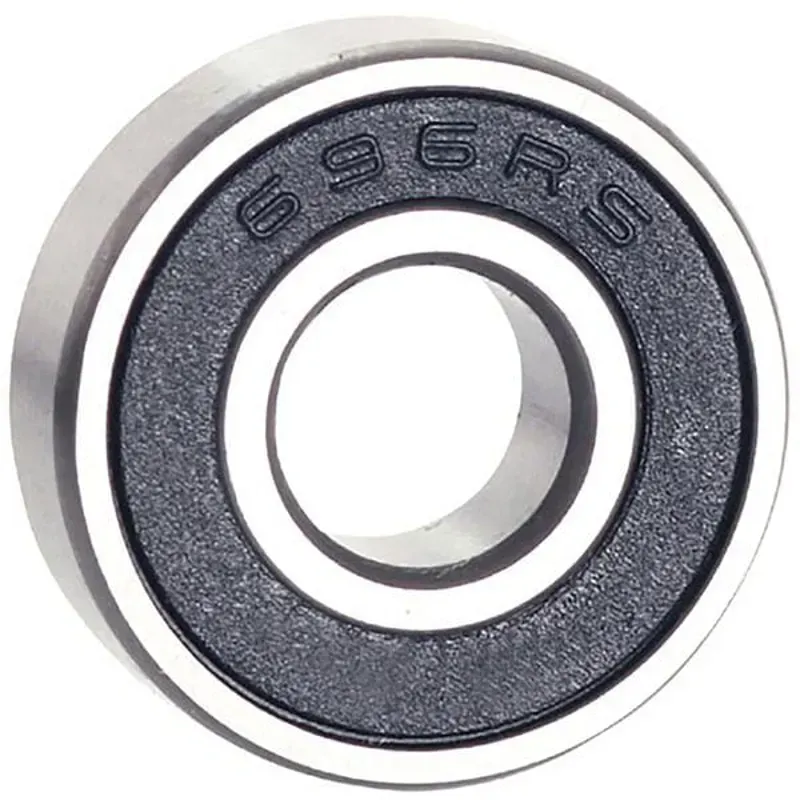 M Part 696 2RS 6x15x5 Cartridge Bearing in Silver-1