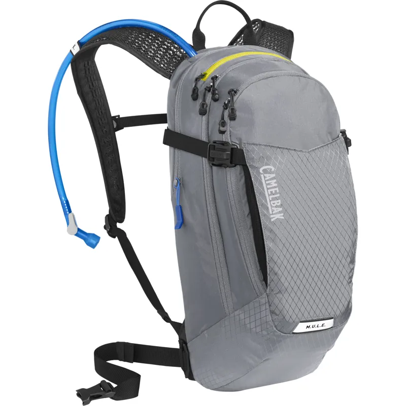 Camelbak M.U.L.E. 12l Hydration Pack w/3l Reservoir in Gunmetal/Lime
