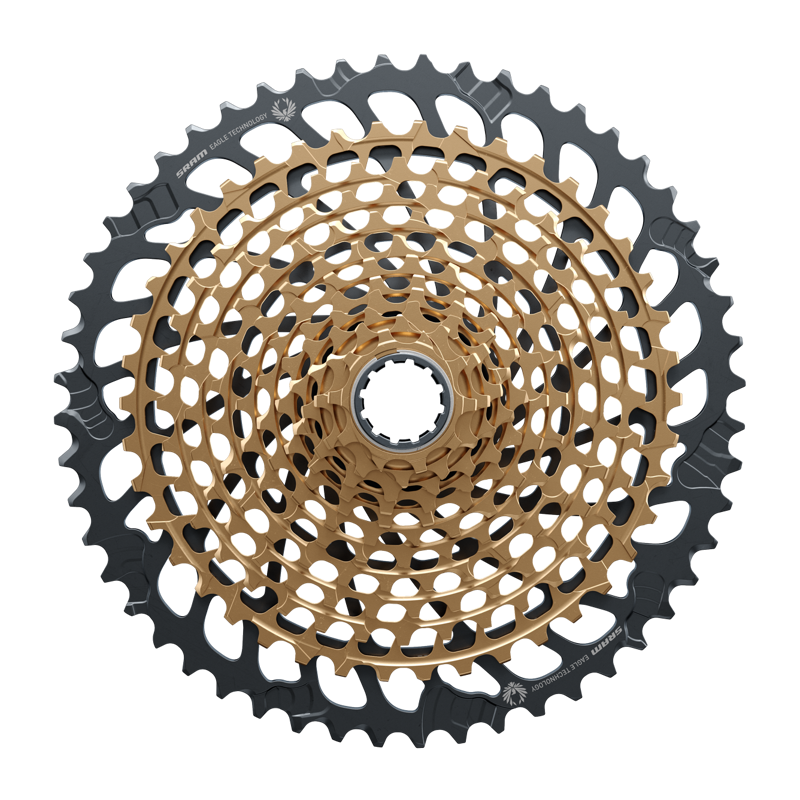 SRAM XG-1299 Eagle 10-52-tooth 12-speed Cassette in Gold/Black