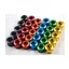 Weaponized Chain Ring Bolts x5 Orange-Double/Triple