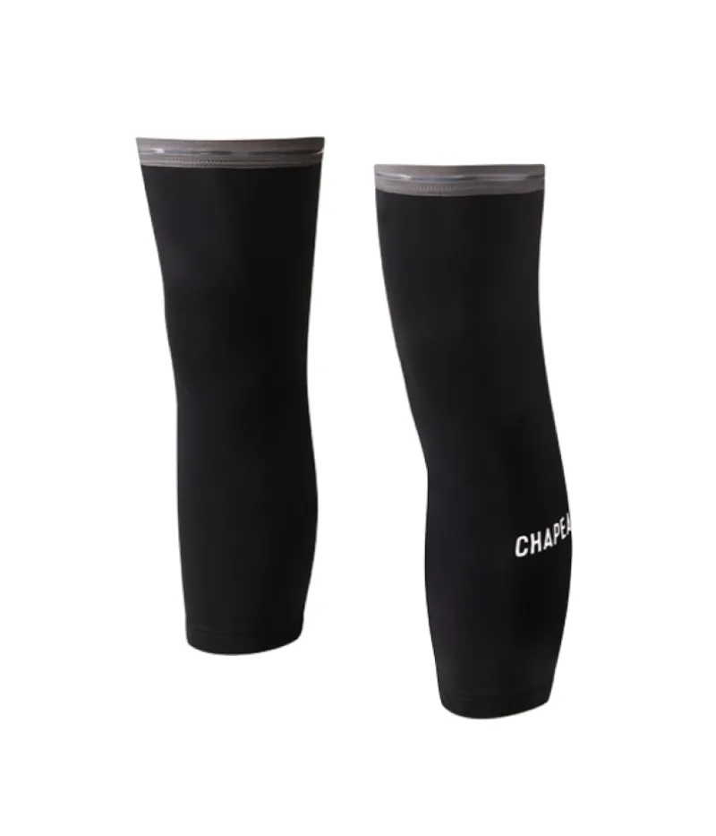 Chapeau Mens Knee Warmers Wordmark Black
