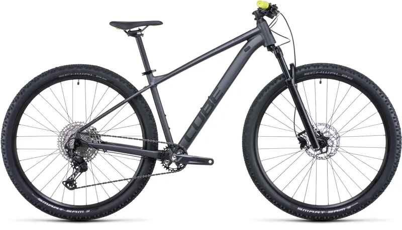 2022 Cube Attention SL Hardtail Mountain Bike in Grey