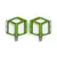 Acid Flat A1-CB Pedals in Green