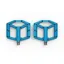 Acid Flat C1-IB Pedals in Blue