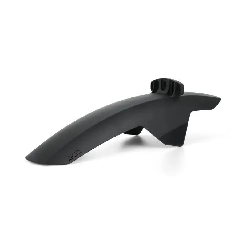 2022 Acid Mud Shield Front Short Mudguard in Black