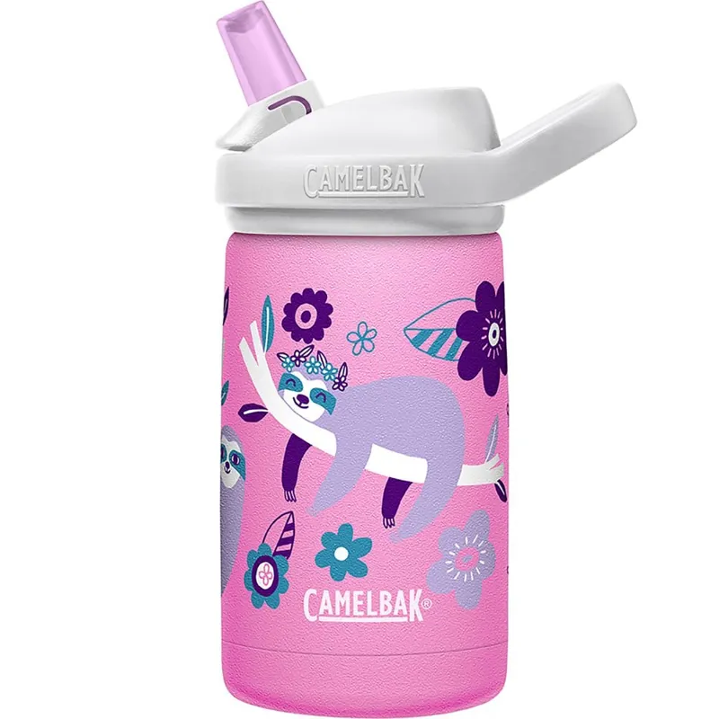 2022 Camelbak Eddy+ Kids Vacuum Insul 350ml Bottle in FlowerchildSloth