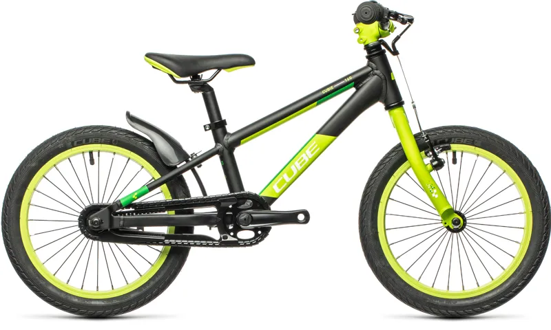 2022 Cube Cubie 160 16in Kids Bike in Black
