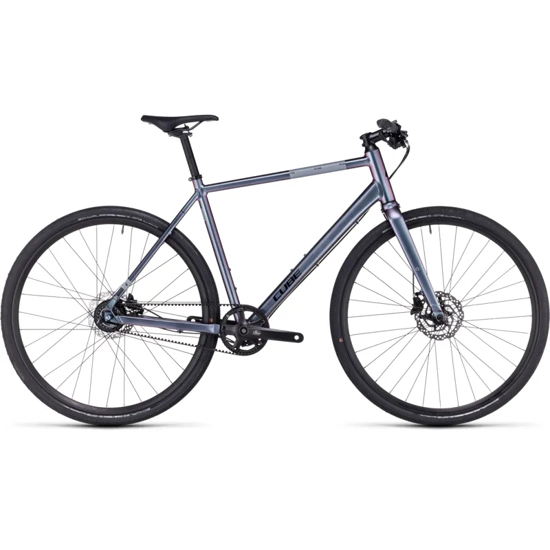 Cube Hyde Race Trekking Bike in Galactic/Black