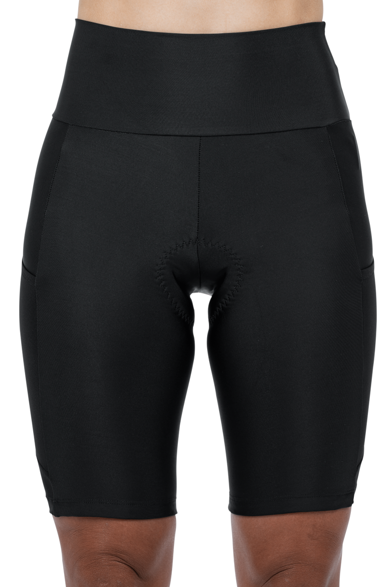 Cube ATX Womens Cycle Shorts in Black