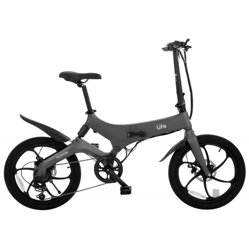 Li-Fe Force 20in Folding Electric Bike in Matt Grey