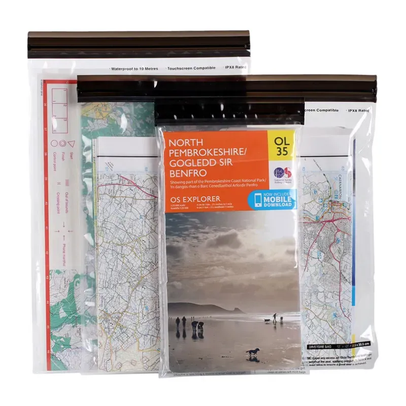 Lifeventure DriStore Waterproof Map Case in Clear