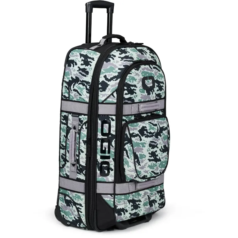 Ogio Terminal 95l Wheeled Travel Bag in White Camo