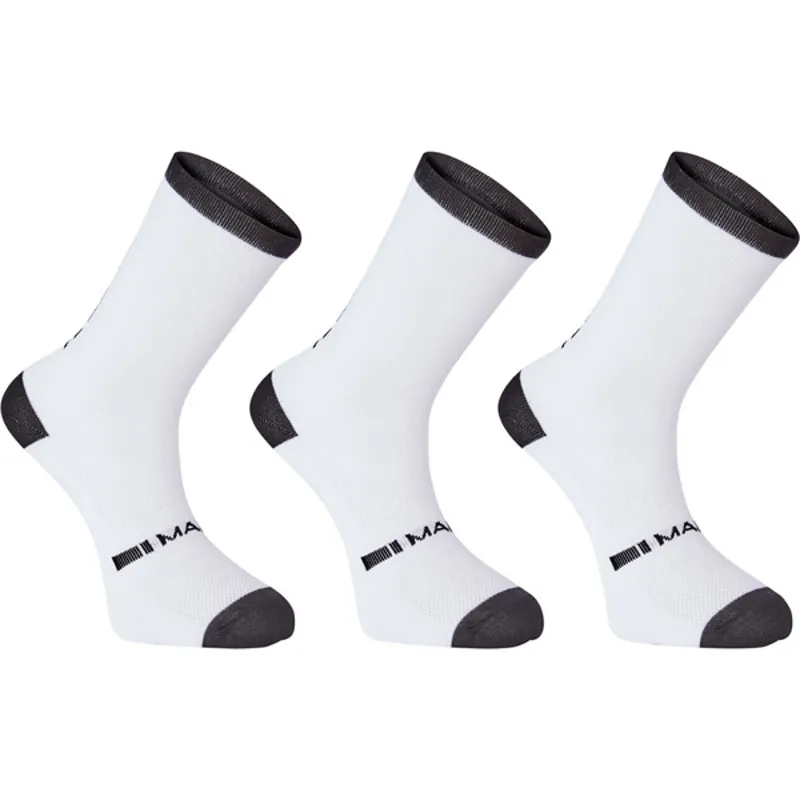 SOCKS Freewheel Long 3PK WE SM 36- 39 White Small